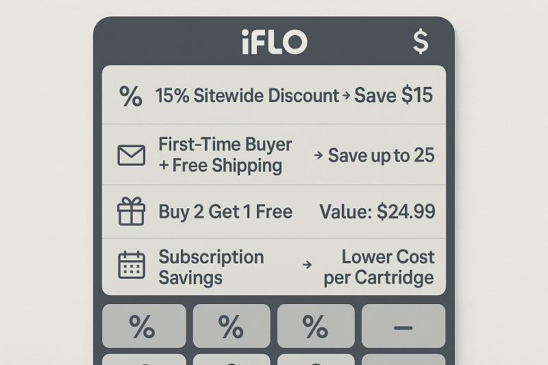 iflo offer, iflo discount code